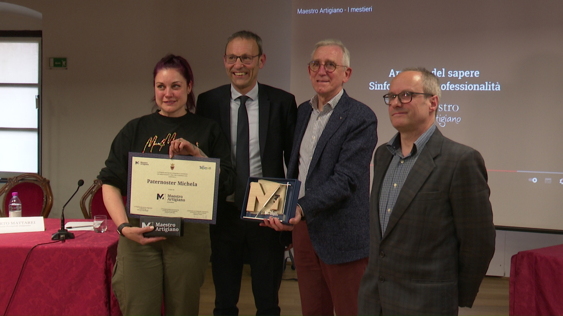GravurManufakturBerlin Fibbia di accoppiamento in plastica, per maestri